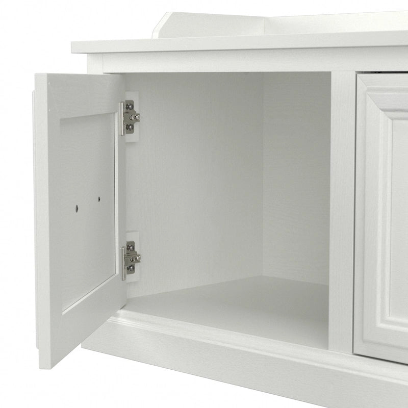 Entryway Hall Tree with Shoe Storage Bench and Coat Hooks