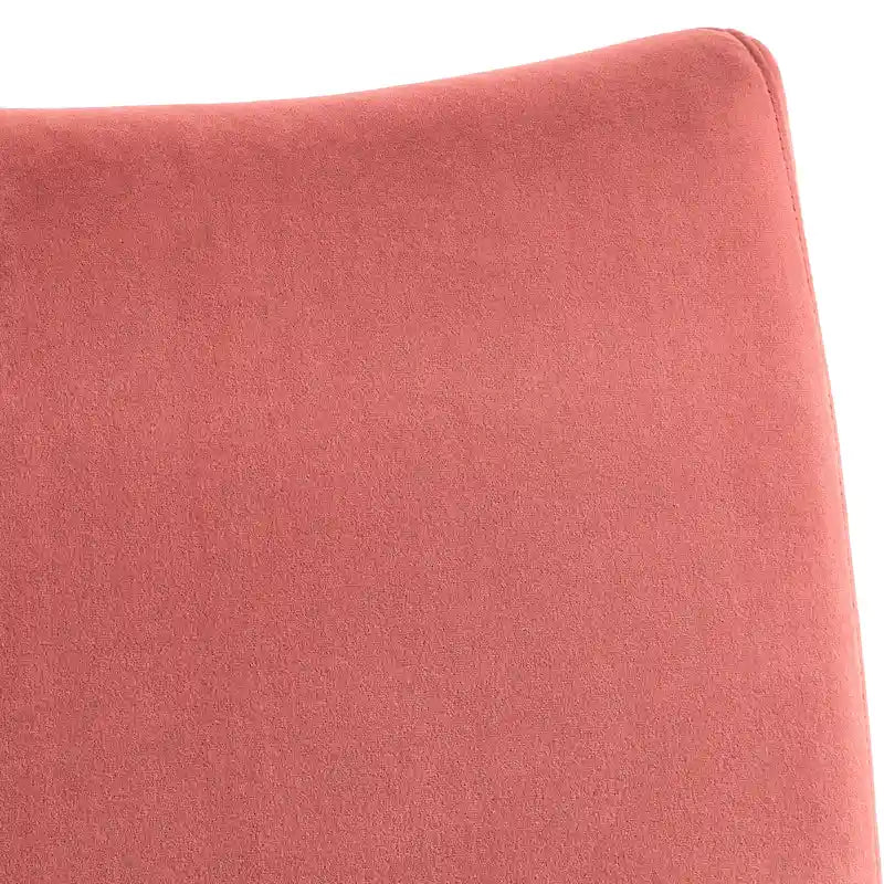 Mid-Century Modern Geometric Upholstered Accent Chair