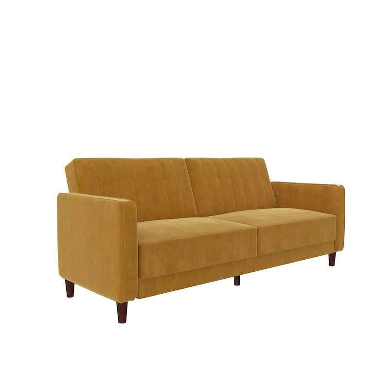 Tufted Velvet Transitional Futon