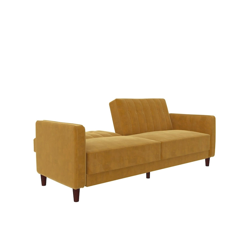 Tufted Velvet Transitional Futon