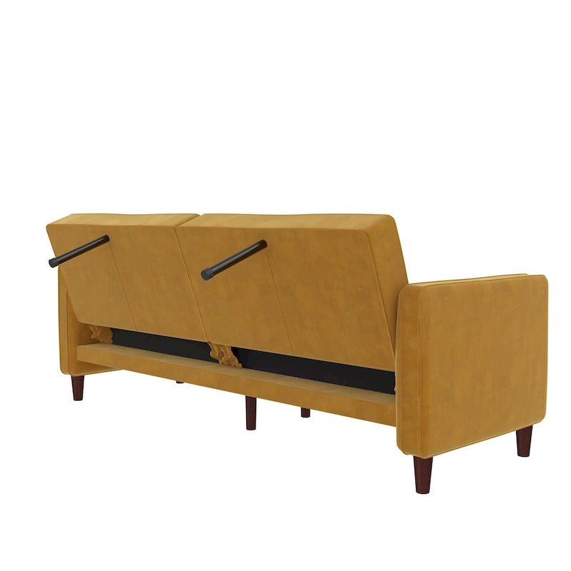 Tufted Velvet Transitional Futon