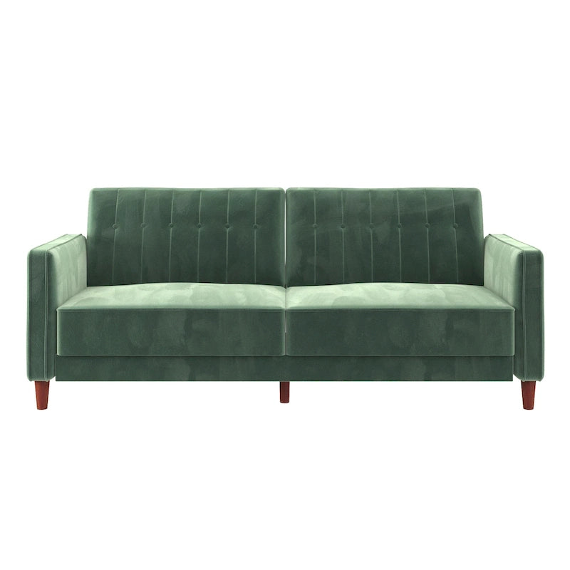 Tufted Velvet Transitional Futon