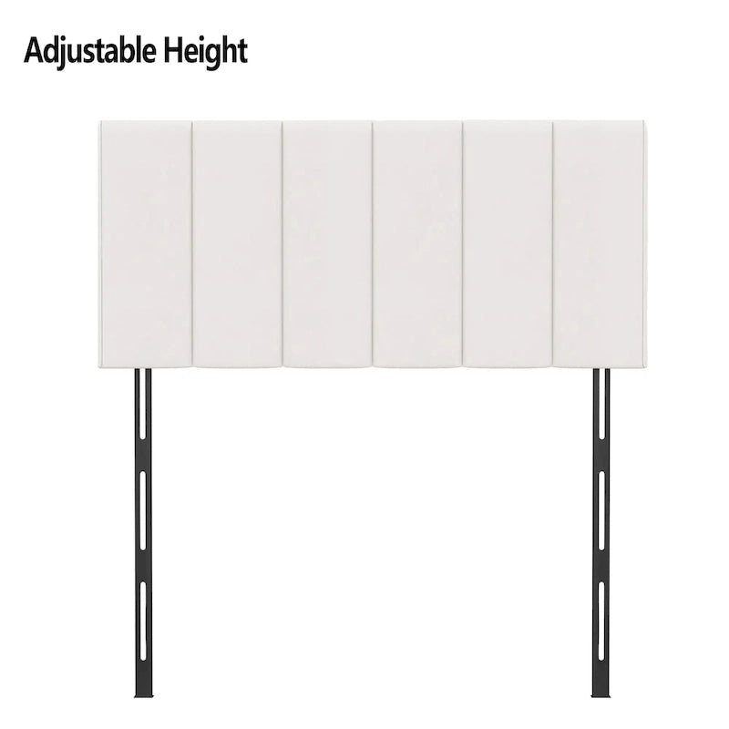 Queen Foldable Upholstered Headboard