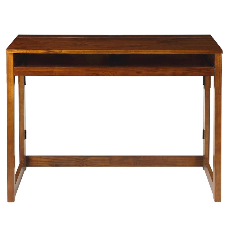 Modern Folding Desk with 4 USB Ports