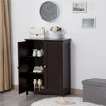 Floor Cabinet with 2 Doors and 2 Adjustable Shelves