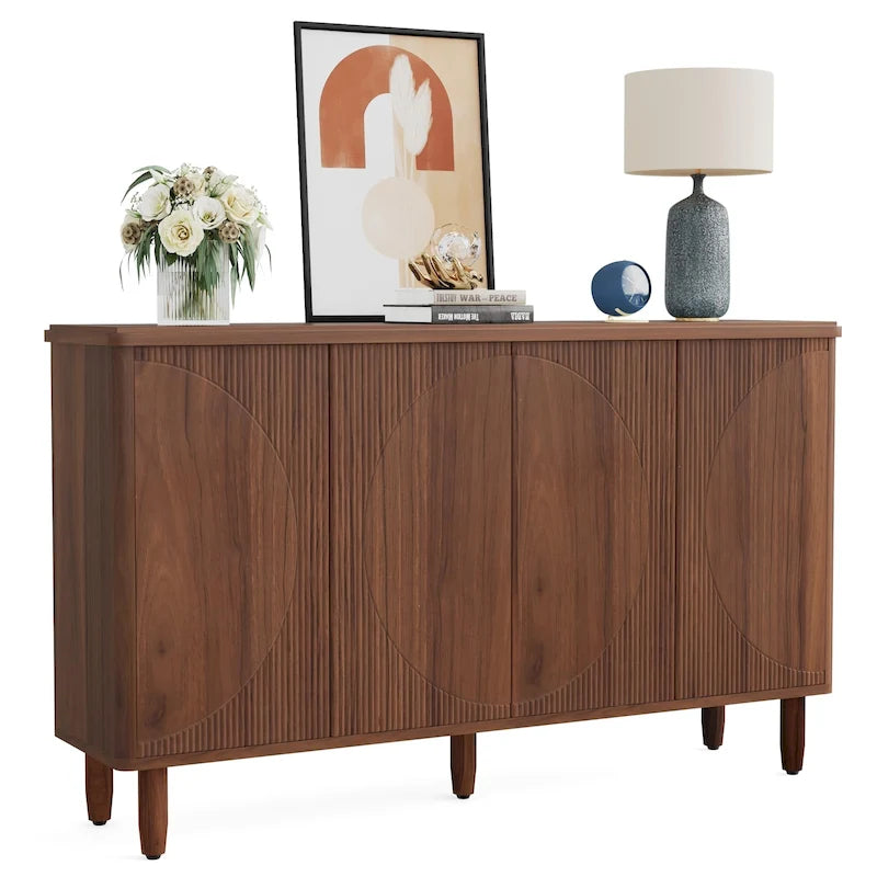 Modern Storage Cabinet Sideboard Buffet for Dining Room