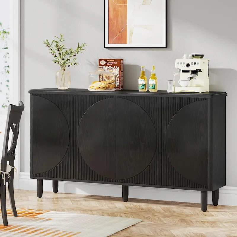 Modern Storage Cabinet Sideboard Buffet for Dining Room