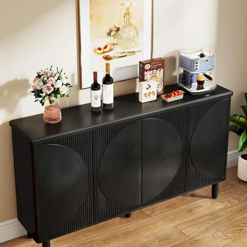 Modern Storage Cabinet Sideboard Buffet for Dining Room