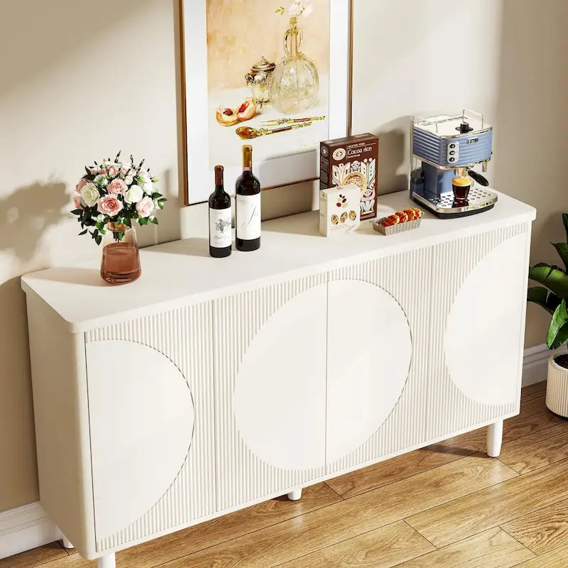 Modern Storage Cabinet Sideboard Buffet for Dining Room